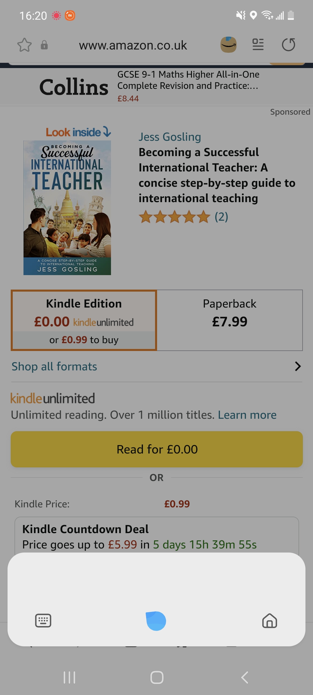Amazon Countdown deal is on! – New to International Teaching with Jess ...
